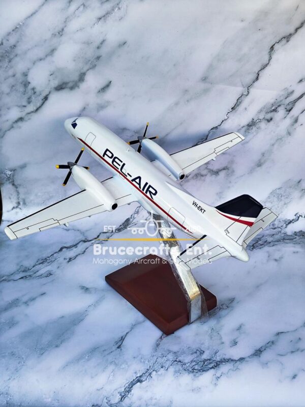 Saab 340A Pel-air Aircraft with detailed craftsmanship.